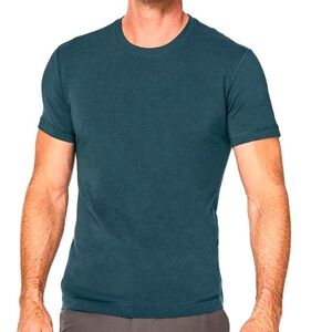 Lululemon Knit T Shirt Men’s 5 year Run Workout Gym Cross training Pilates HIIT